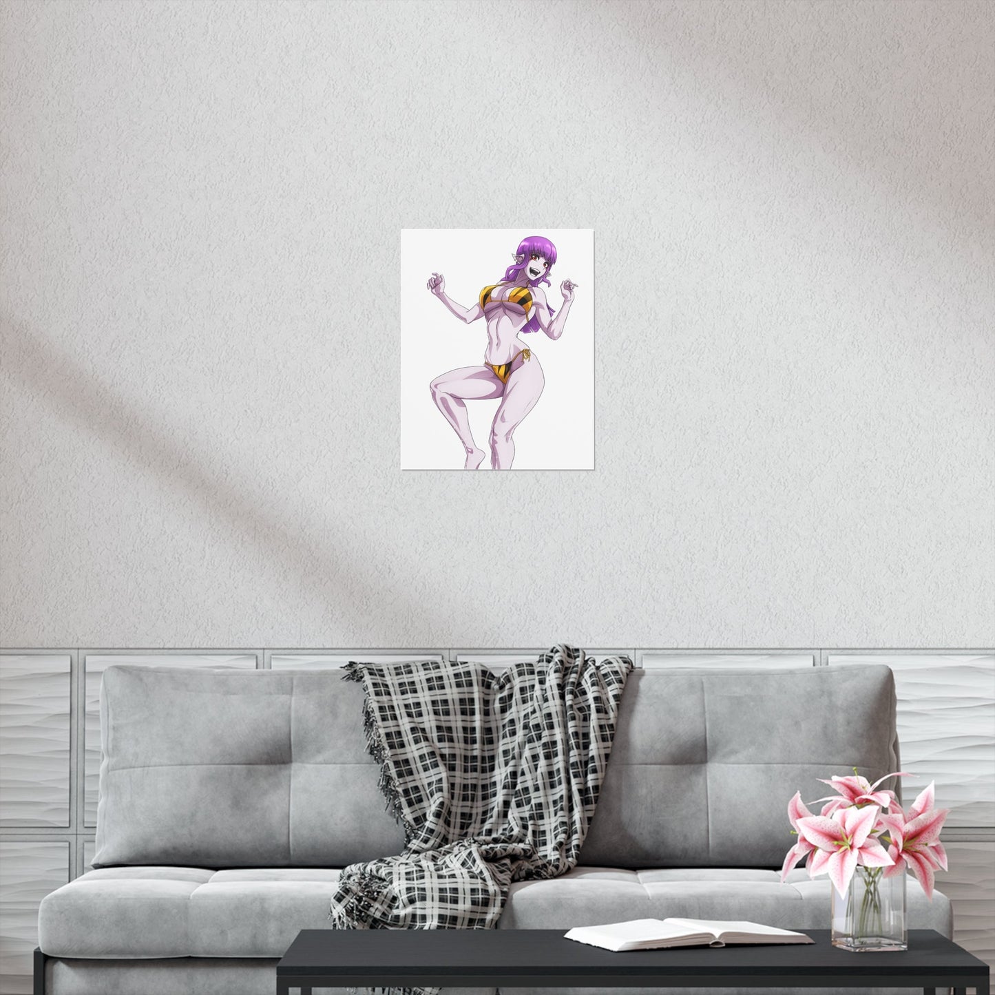 Solo Leveling Poster - Premium Matte Vertical Poster - Esil Radiru Bikini Waifu Ecchi Anime Wall Art Decor