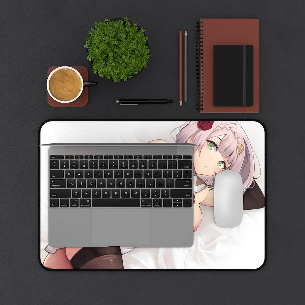 Nude Tits Noelle Genshin Impact Desk Mat - Non Slip Mousepad