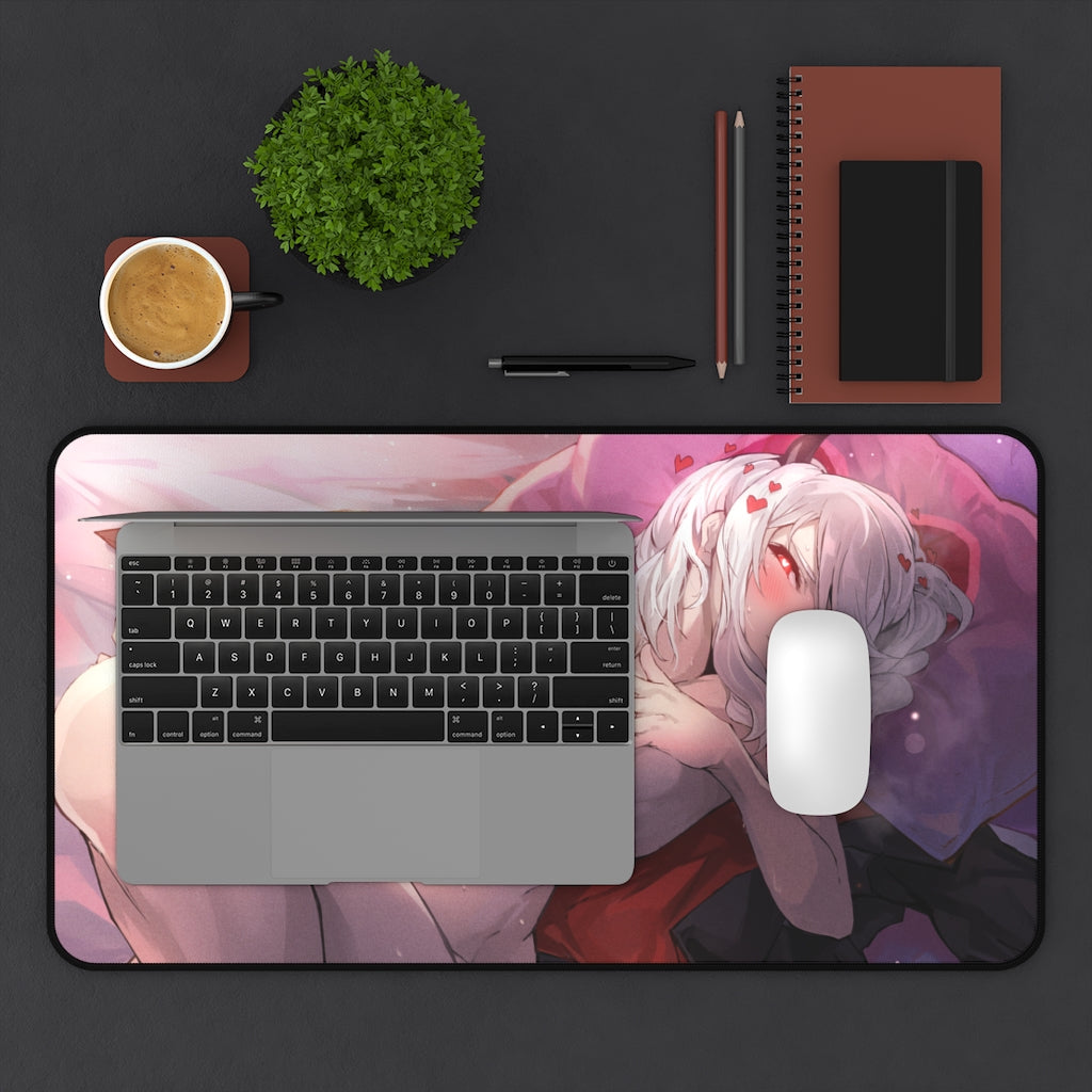 Helltaker Sexy Mousepad - Nude Modeus Desk Mat - Ecchi Playmat