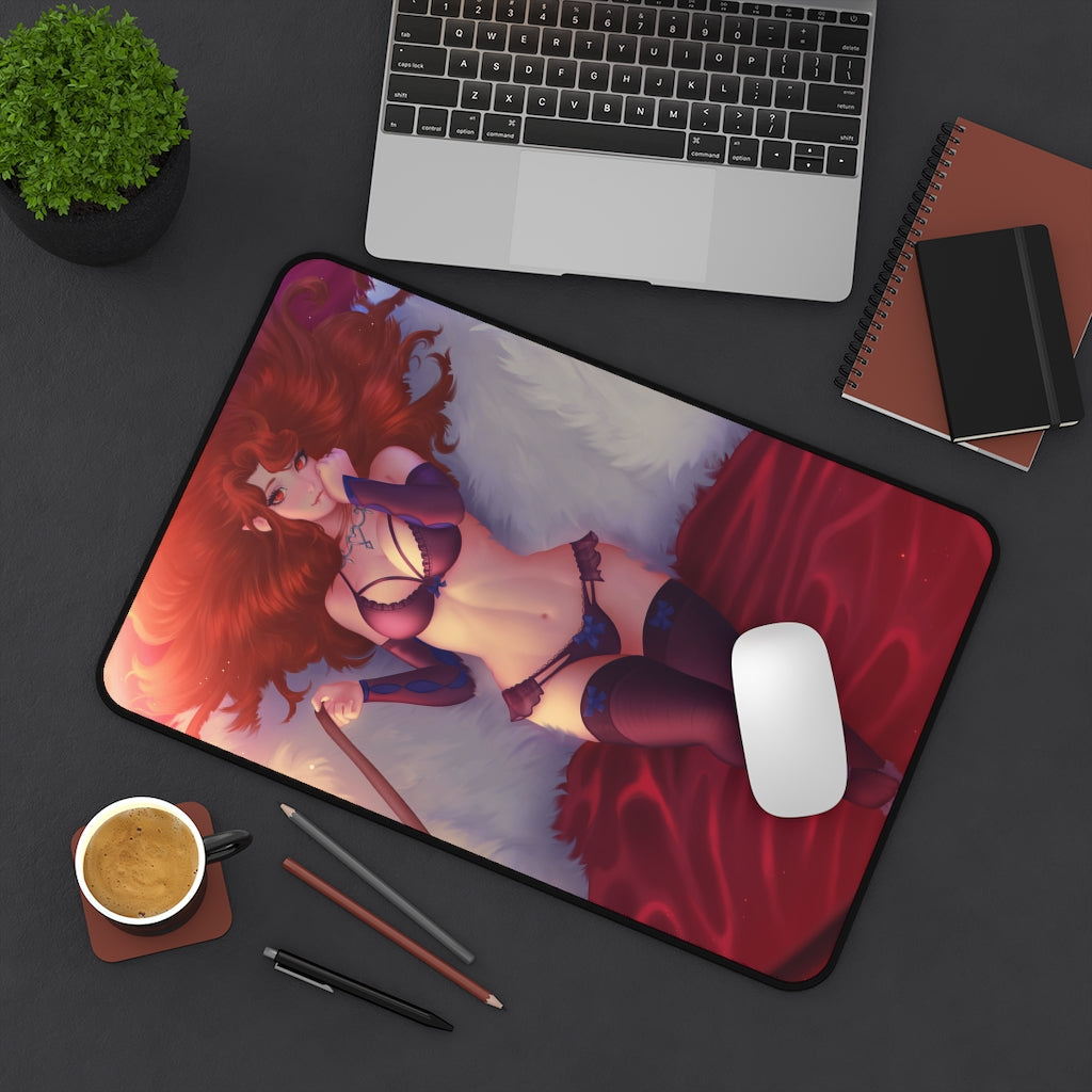 Sexy Lenore Castlevania Gaming Desk Mat - Non Slip Mousepad