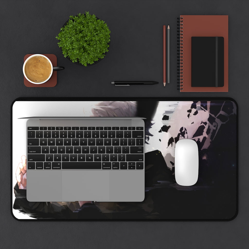 Gojo Satoru Mouse Pad - jujutsu kaizen desk mat , Large pad for Keyboard and Mouse Extended Size Desk. - The Mouse Pads Ninja Home Decor