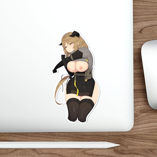 Nude Tits Meteorite Arknights Waterproof Sticker - Ecchi Vinyl Decal