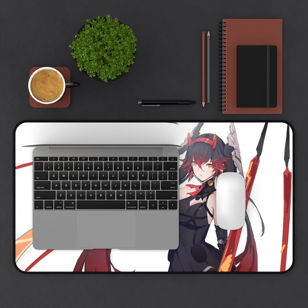 Punishing Gray Raven Mousepad - Lucia Gaming Desk Mat - Gamer Playmat