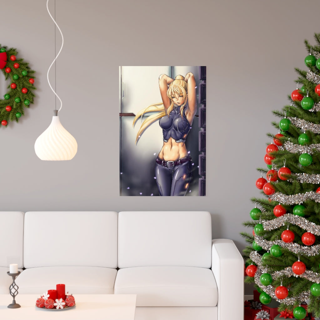 Sexy Sarah Bryant Virtua Fighter Poster - Lewd Premium Matte Vertical Poster - Adult Wall Art