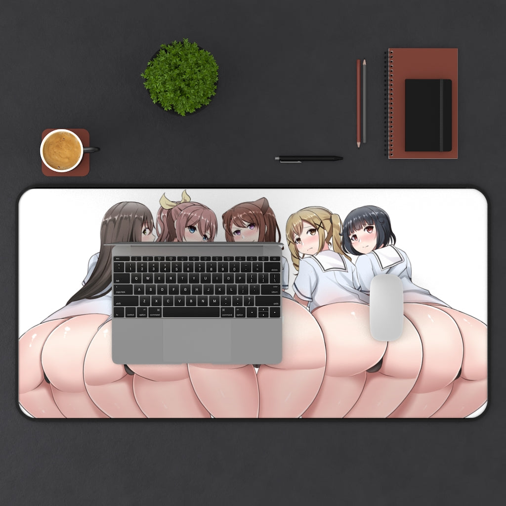 Waifus Butts Mousepad - Ecchi Desk Mat - Large Desk Mat - MTG Playmat