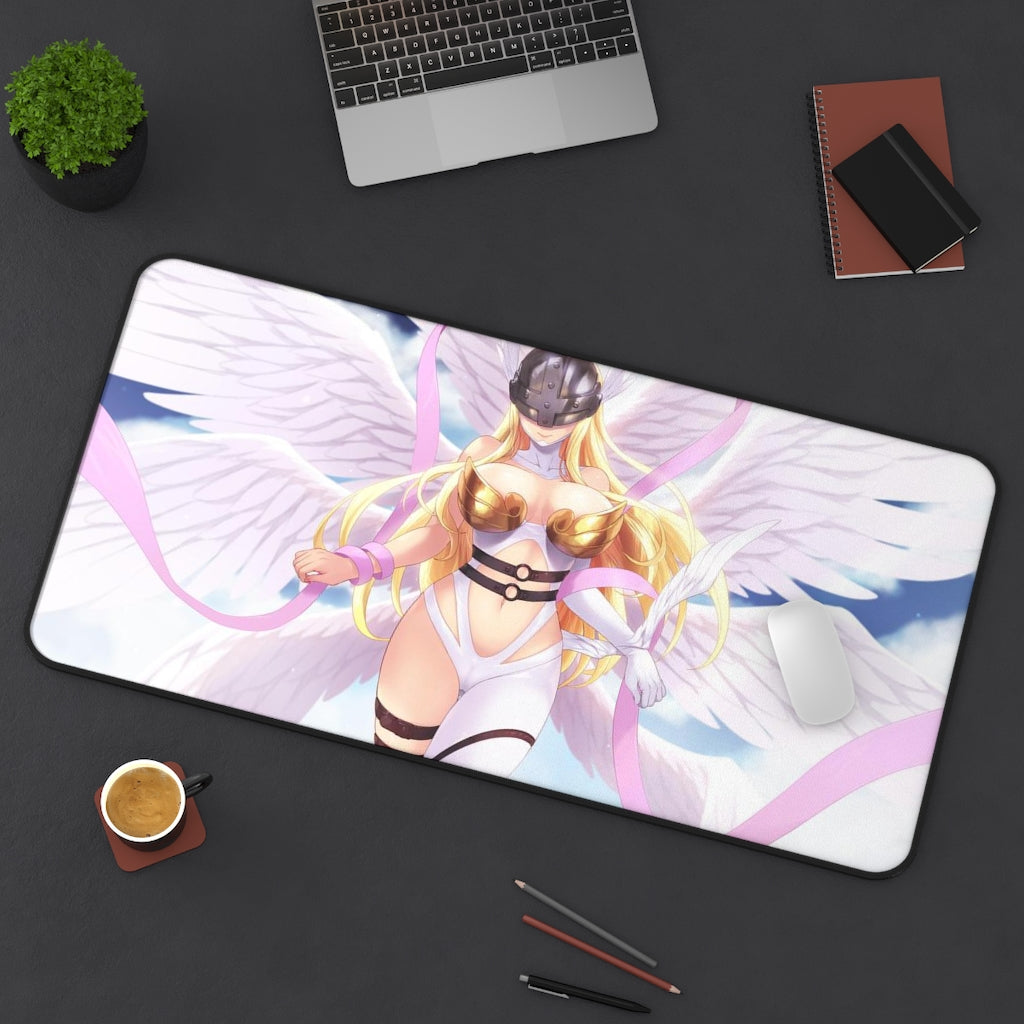 Digimon Mousepad - Angewomon Playmat - Ecchi Large Desk Mat