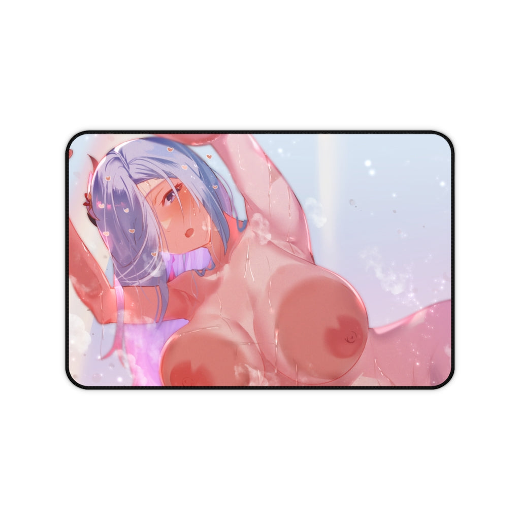 Nude Tits Shenhe Genshin Impact Desk Mat - Non Slip Mousepad