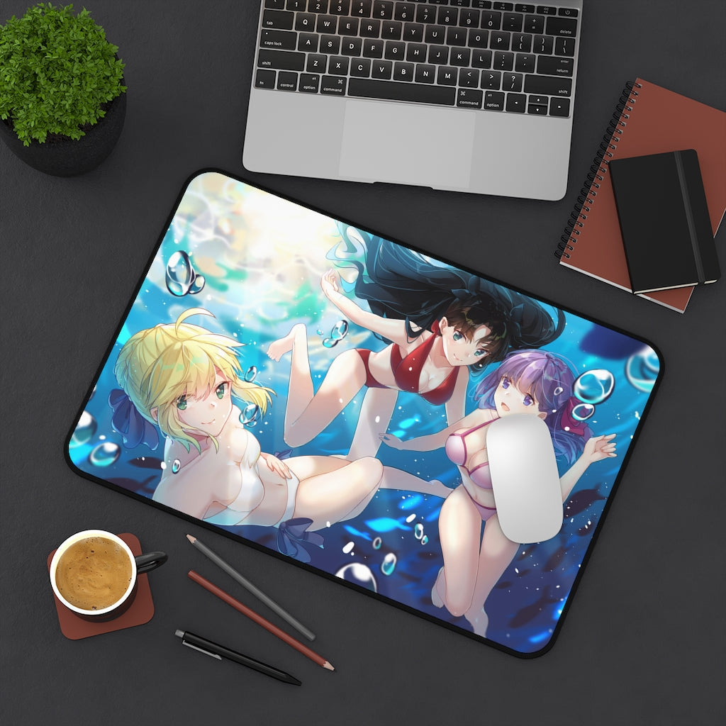 Fate Stay Night Ecchi Mousepad - FSN Bikini Large Desk Mat - MTG Playmat