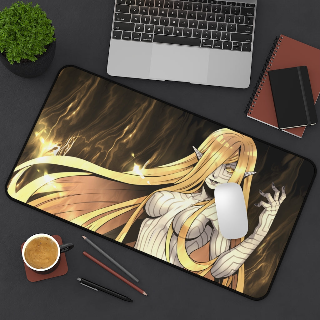 Sexy Asherah Shin Megami Tensei Desk Mat- Sexy Anime Girl Mousepad - Gaming Playmat