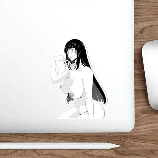 Nude Yumeko Jabami Waterproof Sticker - Kakegurui Compulsive Gambler Ecchi Decal