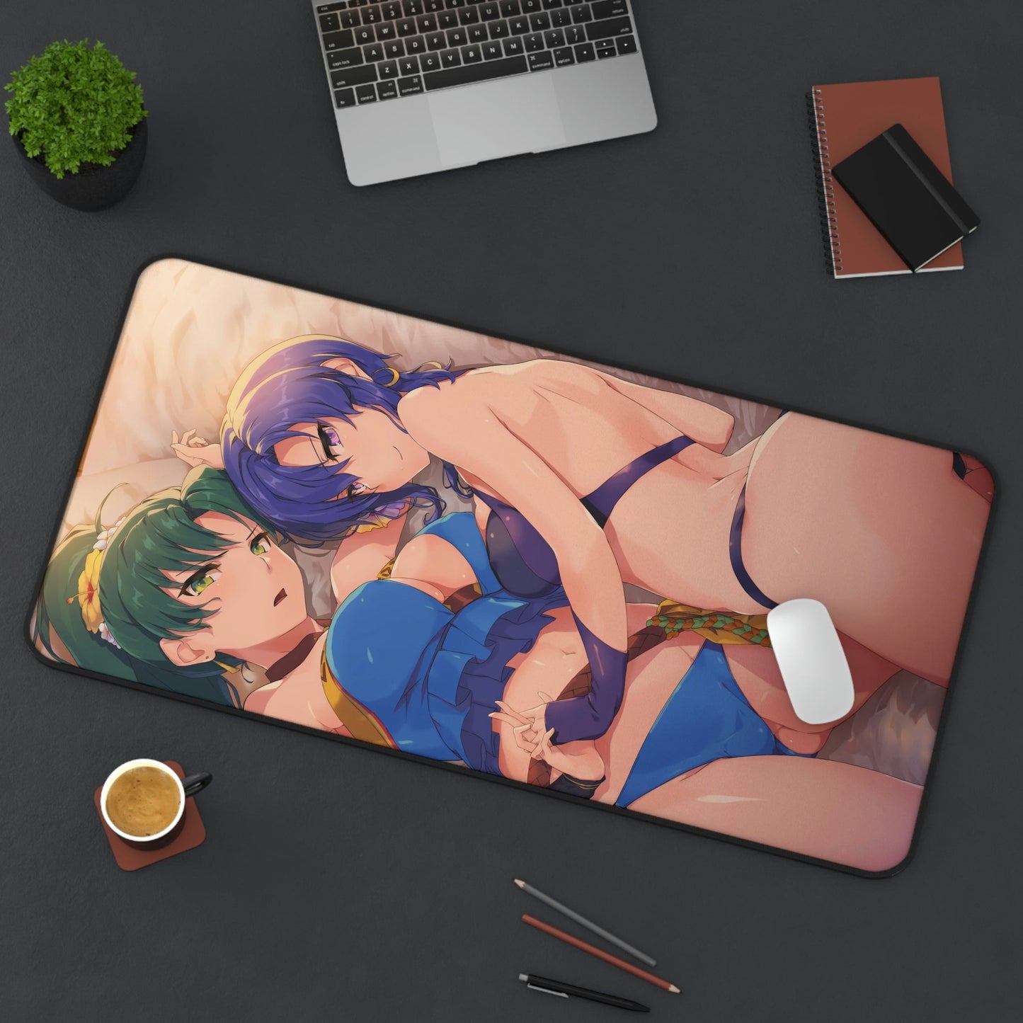 Fire Emblem Sexy Lyn and Ursula Gaming Desk Mat - Anime Mousepad - Sexy Girls Playmat