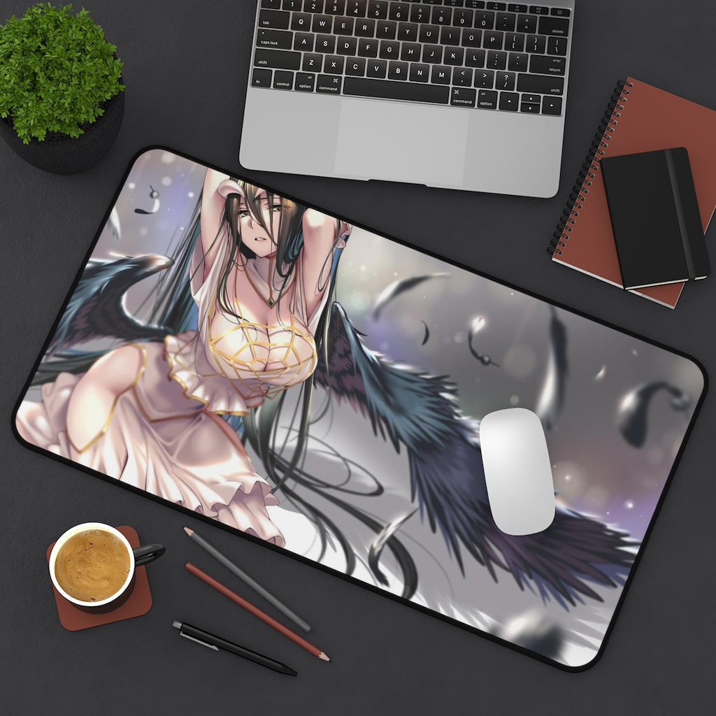 Overlord Sexy Mousepad - Big Boobs Albedo Anime Desk Mat - Ecchi Playmat