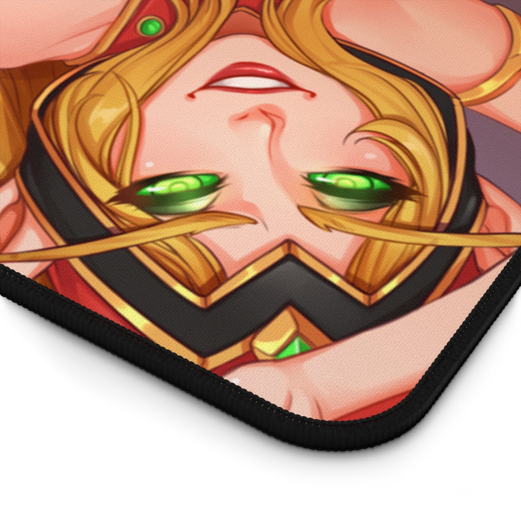 Warcraft Sexy Valeera Sanguinar Mousepad - Non Slip Gaming MMORPG Desk Mat