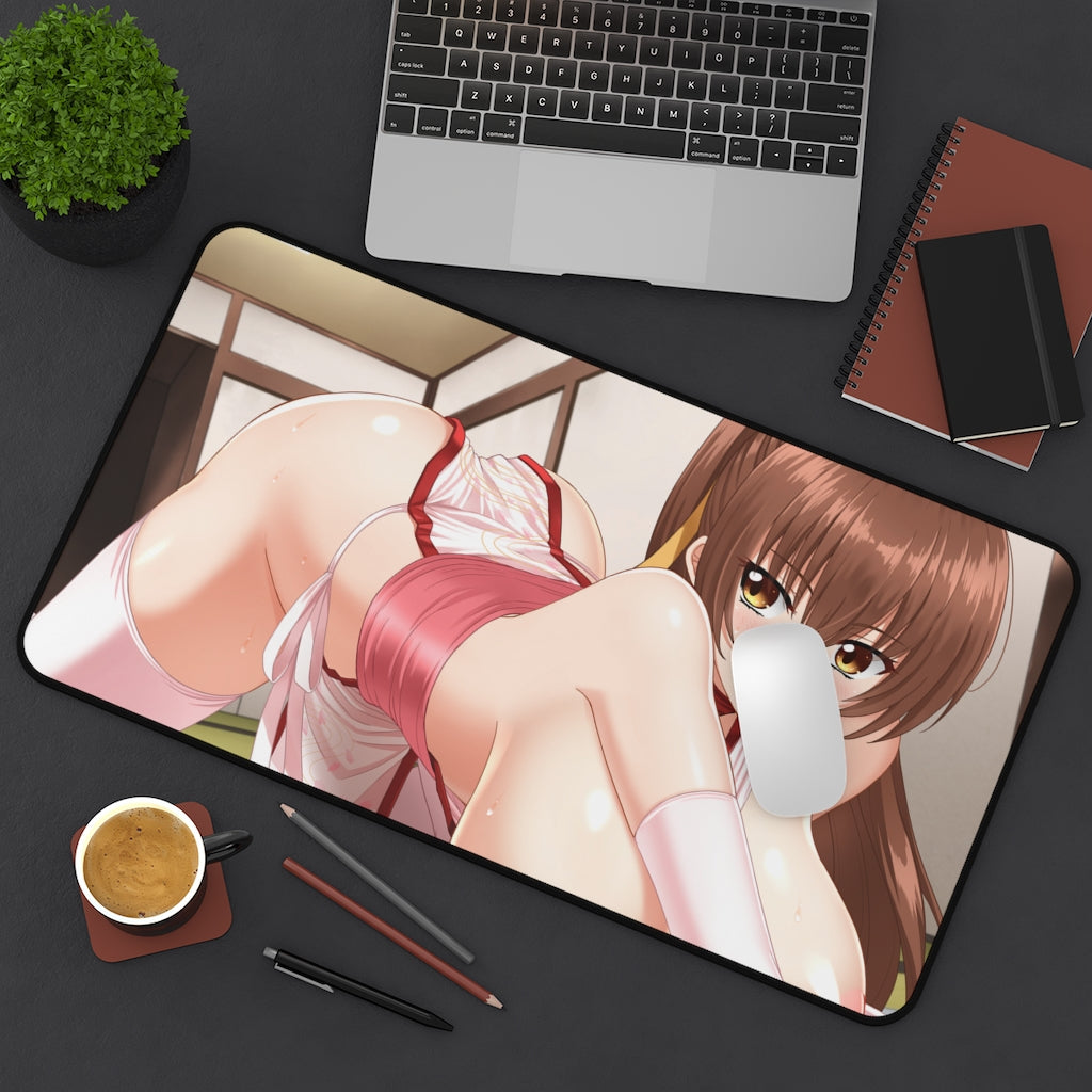 Dead Or Alive Sexy Mousepad - Kasumi Ecchi Desk Mat - Gaming Playmat