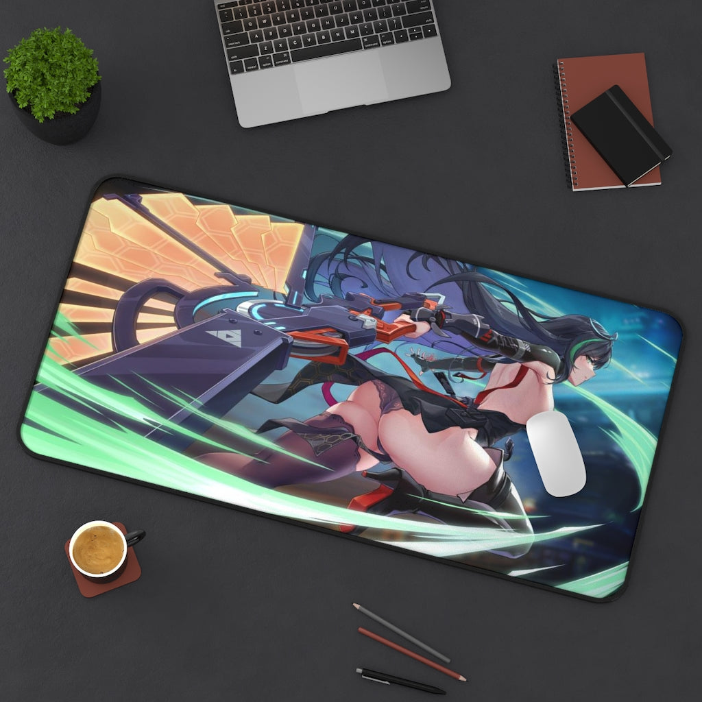 Sexy Butt Lin Tower of Fantasy Mousepad - XXL Gaming Desk Mat - Ecchi Desk Pad