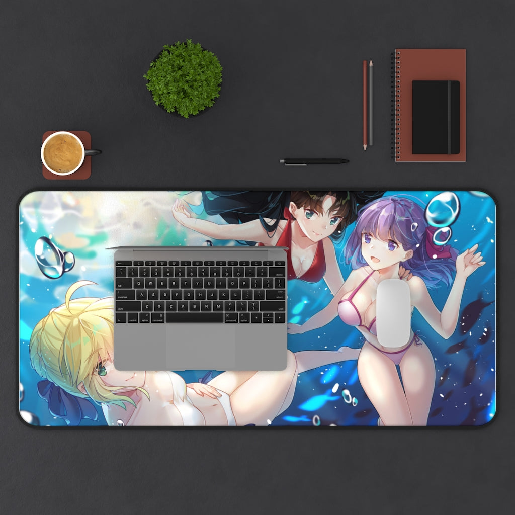 Fate Stay Night Ecchi Mousepad - FSN Bikini Large Desk Mat - MTG Playmat