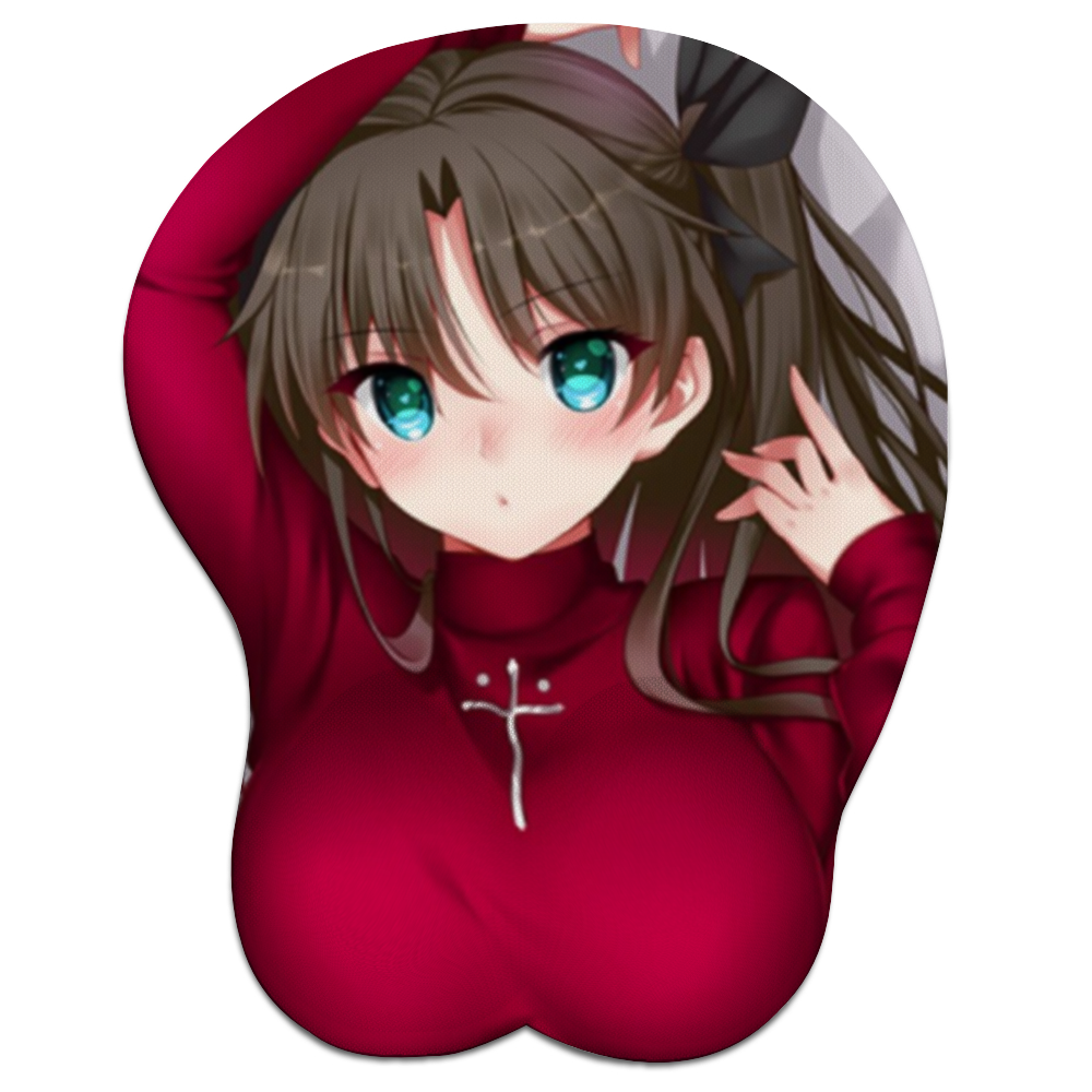 3D Silicone Mousepad | Oppai Mouse Pad | Silicone chest  mousepad