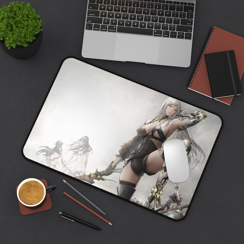 Nier Reincarnation Mousepad - Gayle Large Desk Mat - Ecchi Mouse Pad - Gaming Playmat