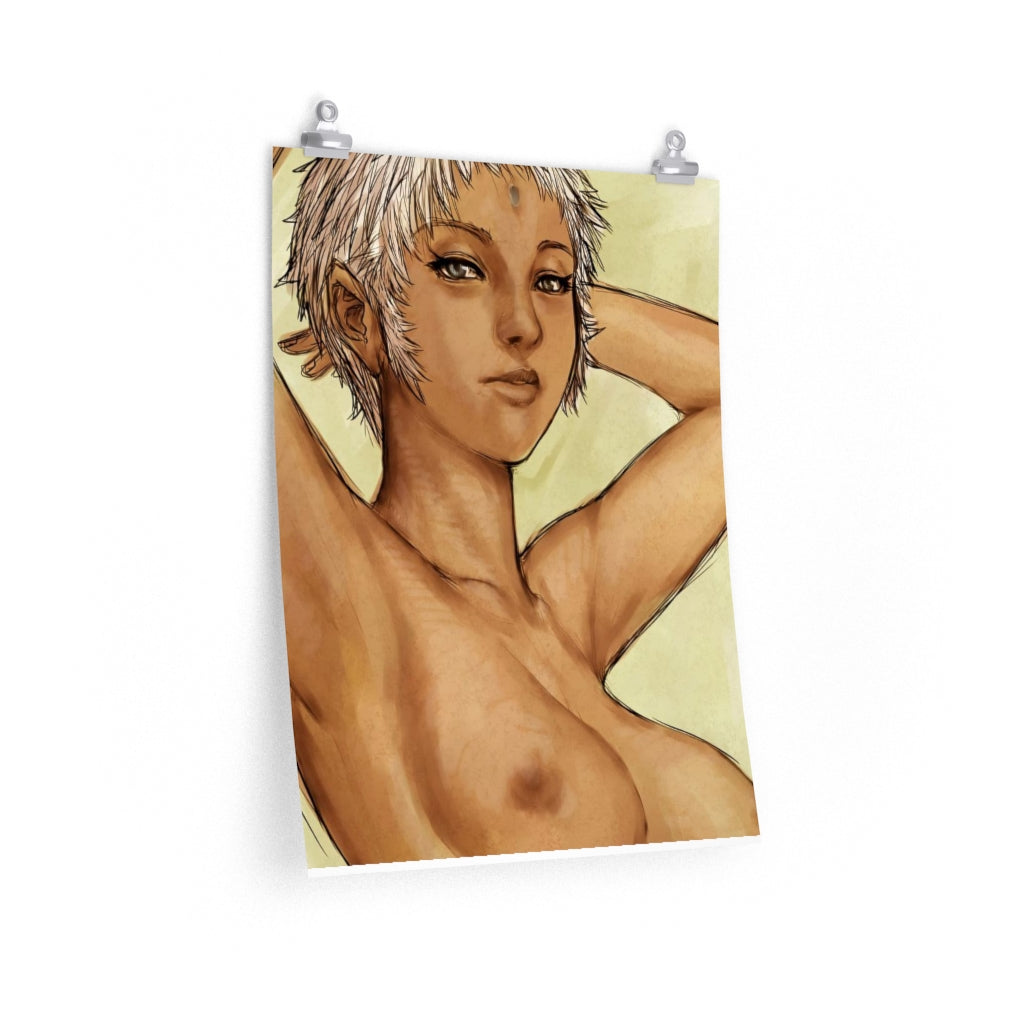 Urien Street Fighter Poster - Lewd Premium Matte Vertical Poster - Adult Wall Art