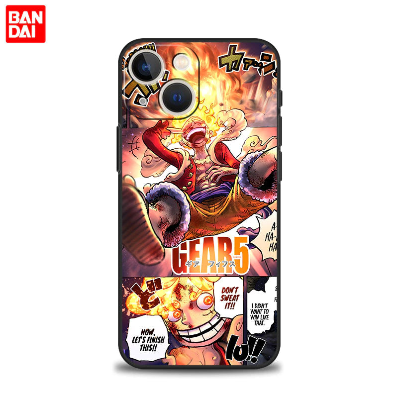 One Piece iPhone case | Gear 5 Luffy Phone case | Joy boy Phone case | Anime iPhone case Luffy and the Straw hats