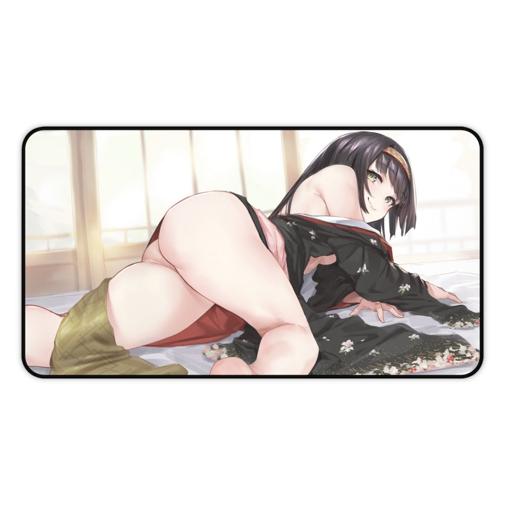 Renge Bishoujo Mangekyou Hot Ass Desk Mat - Non Slip Mousepad