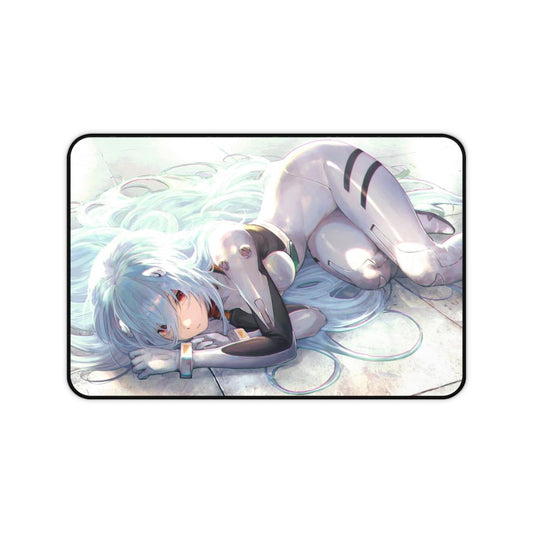 Ayanami Rei Long Hair Evangelion Desk Mat - Non Slip Mousepad