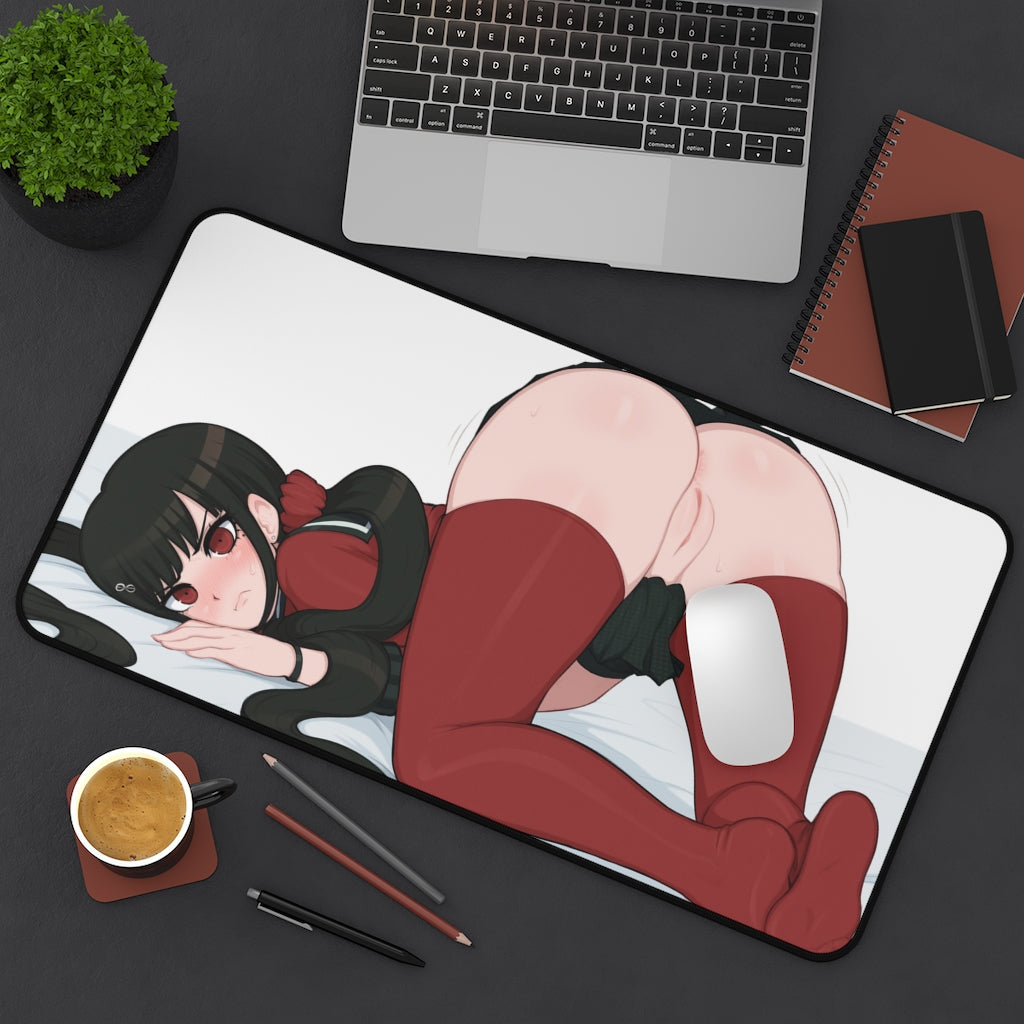 Hentai Butt Harukawa Maki Danganronpa Desk Mat - Lewd Mousepad - Sexy Girl Playmat