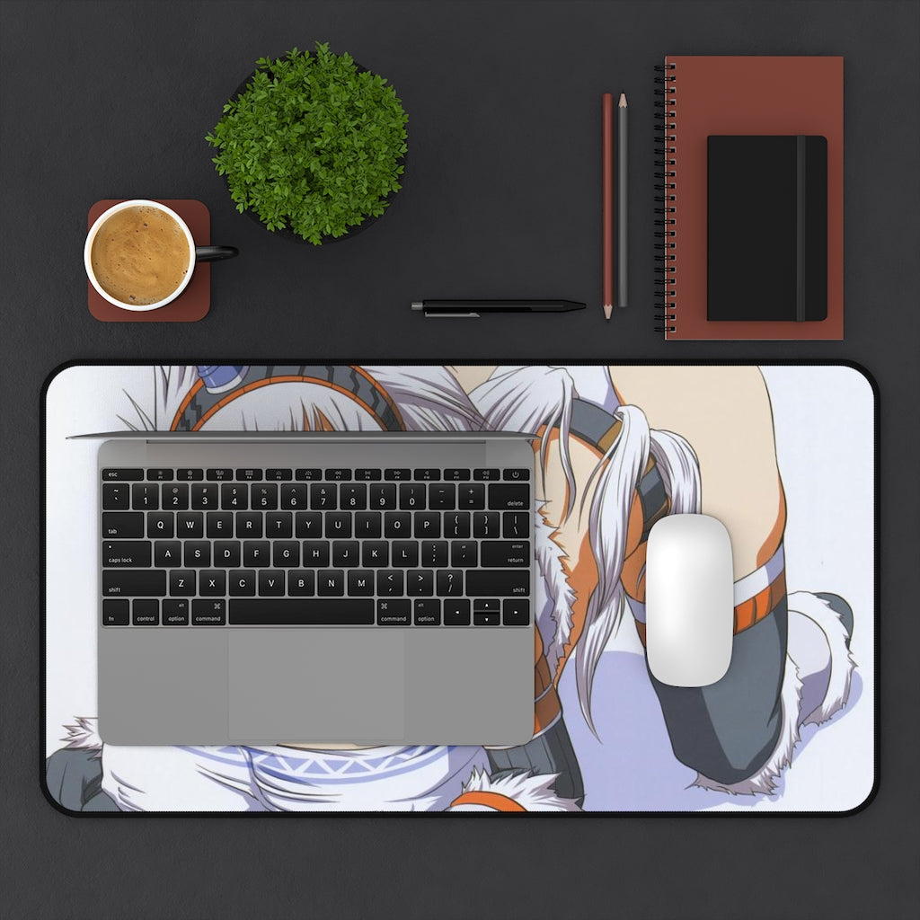 Monster Hunter Anime Mousepad - Large Desk Mat - Ecchi Mouse Pad - Sexy Gaming Playmat