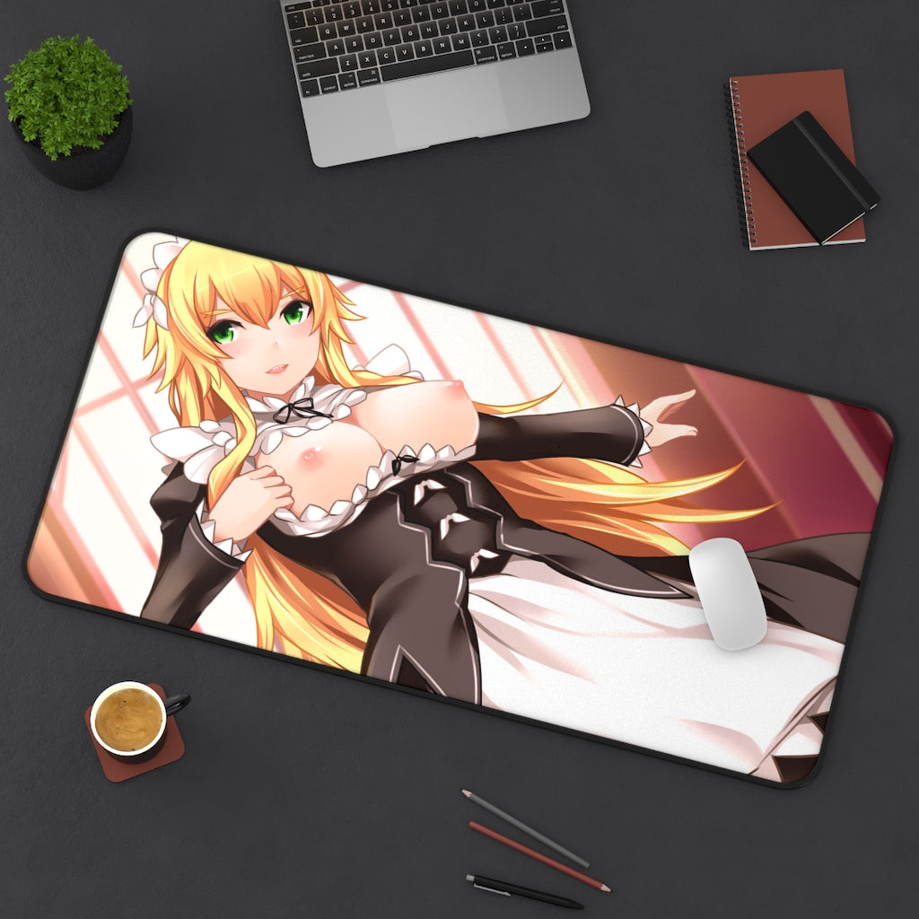 Re Zero Sexy Mousepad - Frederica Nude Tits Anime Desk Mat - Ecchi Playmat