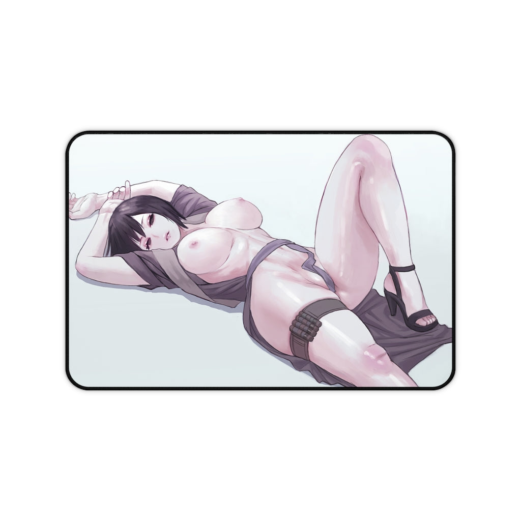 Naruto Sexy Nude Boobs Shizune Desk Mat - Non Slip Mousepad