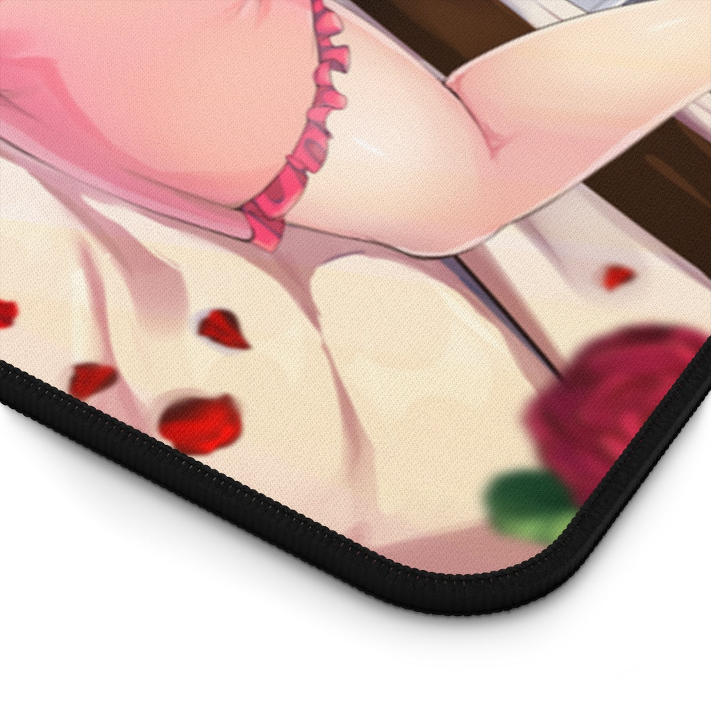 Dragon Quest Sexy Mousepad - Hot Night Lingerie Deborah Gaming Desk Mat - Ecchi Playmat