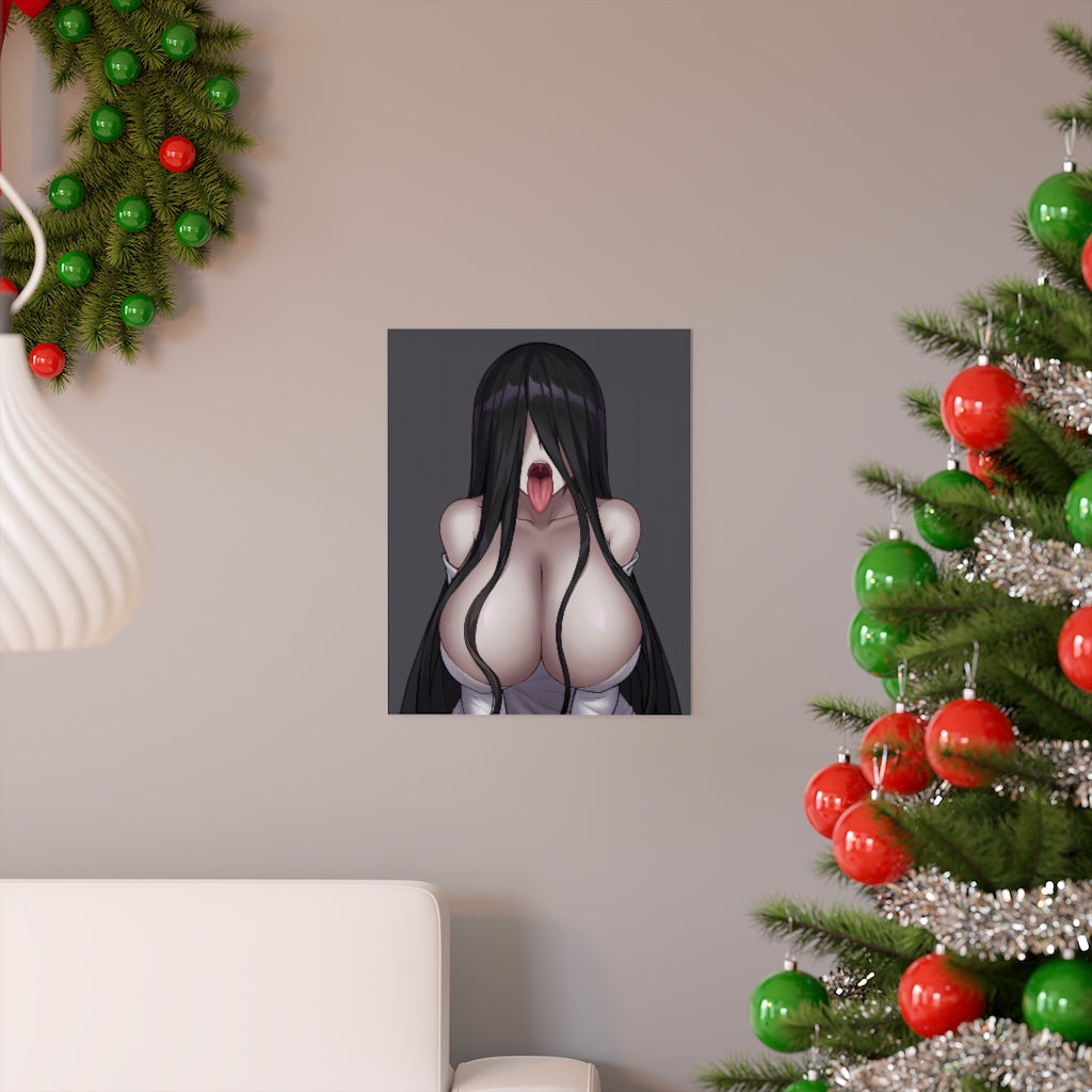 BJ Sadako Big Tits The Ring Hentai Poster - Lewd Premium Matte Vertical Poster - Adult Wall Art