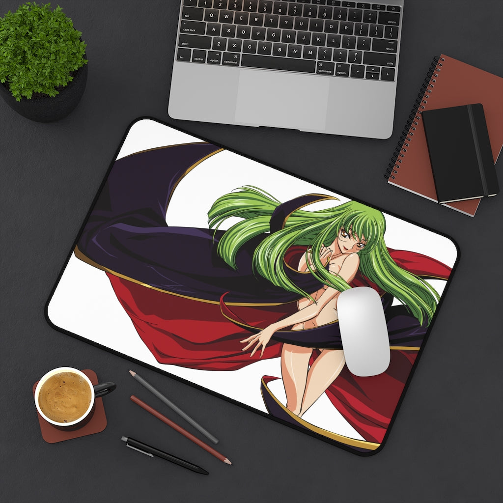 Sexy CC Cape Code Geass Gaming Desk Mat - Anime Mousepad - Sexy Girl Playmat