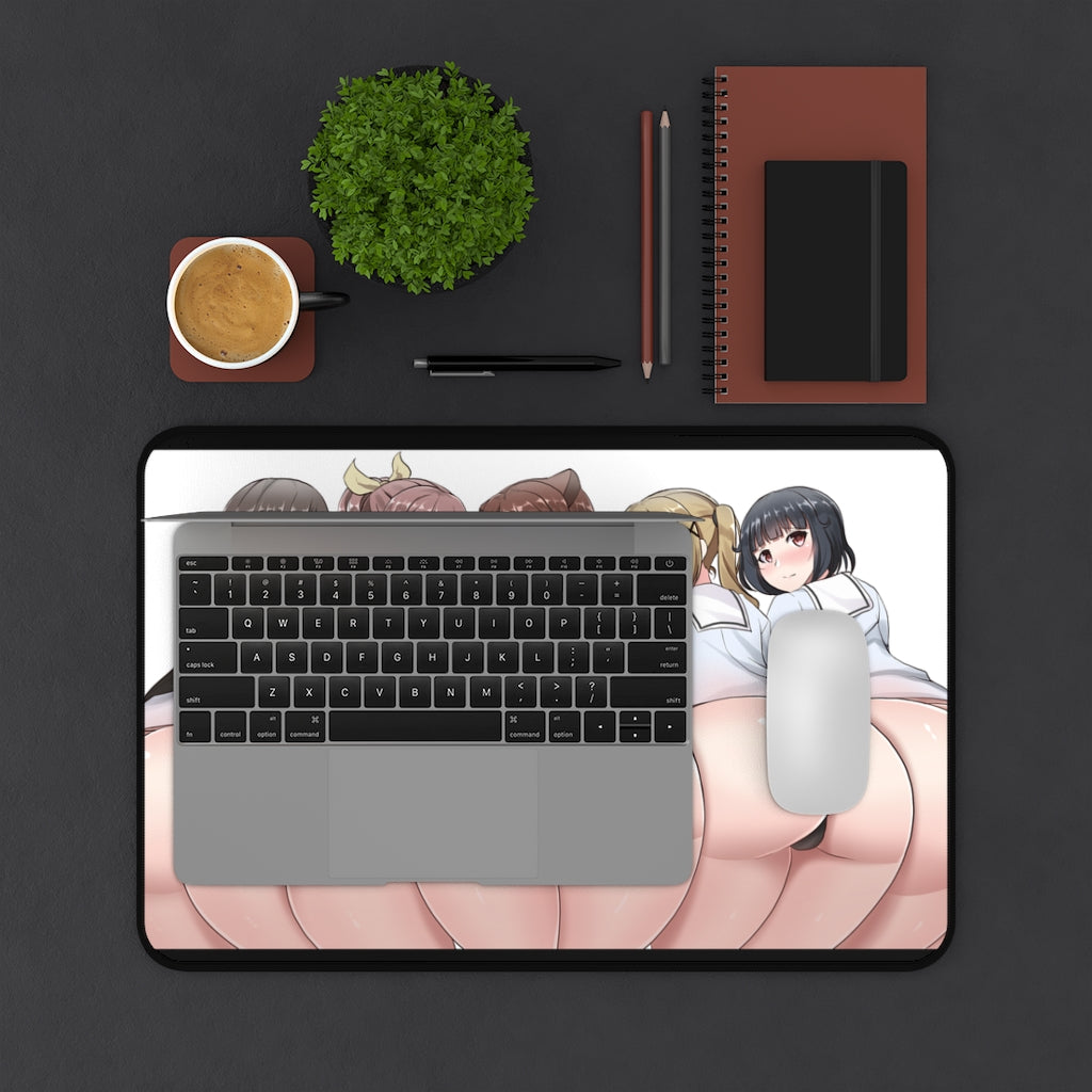 Waifus Butts Mousepad - Ecchi Desk Mat - Large Desk Mat - MTG Playmat