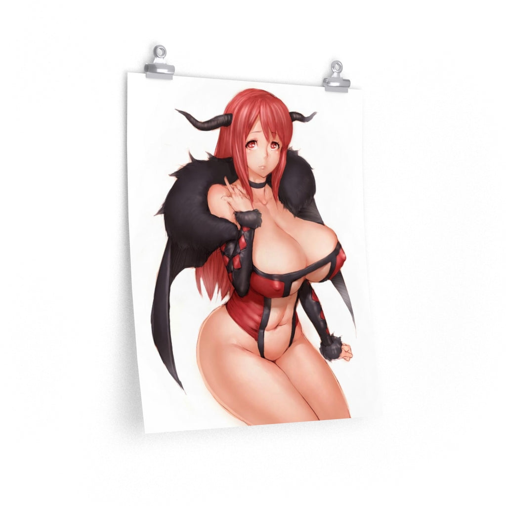 Maou Maoyuu Maou Yuusha Poster - Lewd Premium Matte Vertical Poster - Adult Wall Art