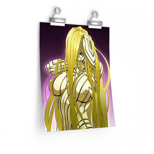 Big Tits Asherah Shin Megami Tensei Poster - Lewd Premium Matte Vertical Poster - Adult Wall Art