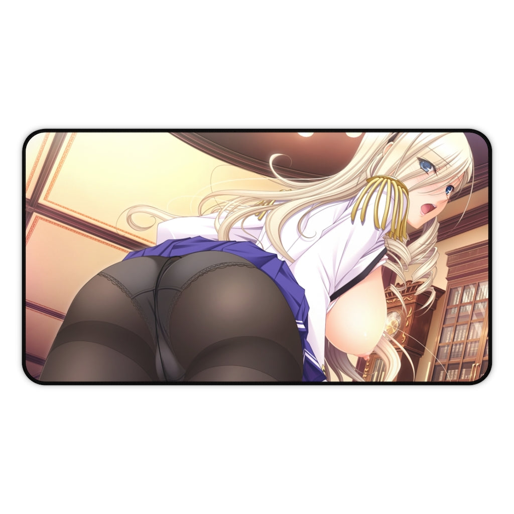 Celia Kumani Entory Walkure Romanze  Thick Ass Desk Mat - Sexy Anime Girl Mousepad - Gaming Playmat