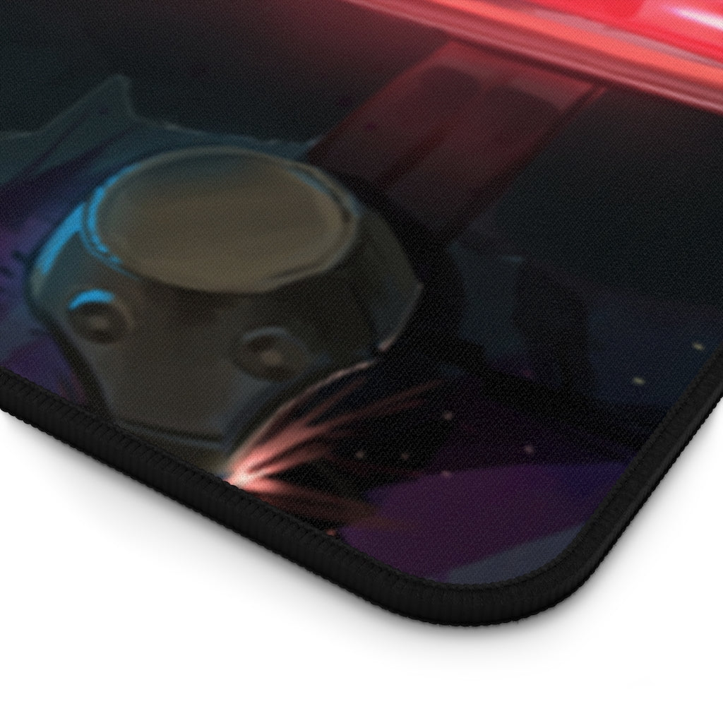 Arcane Vi and Caitlyn Police Mousepad - League of Legends Large Desk Mat