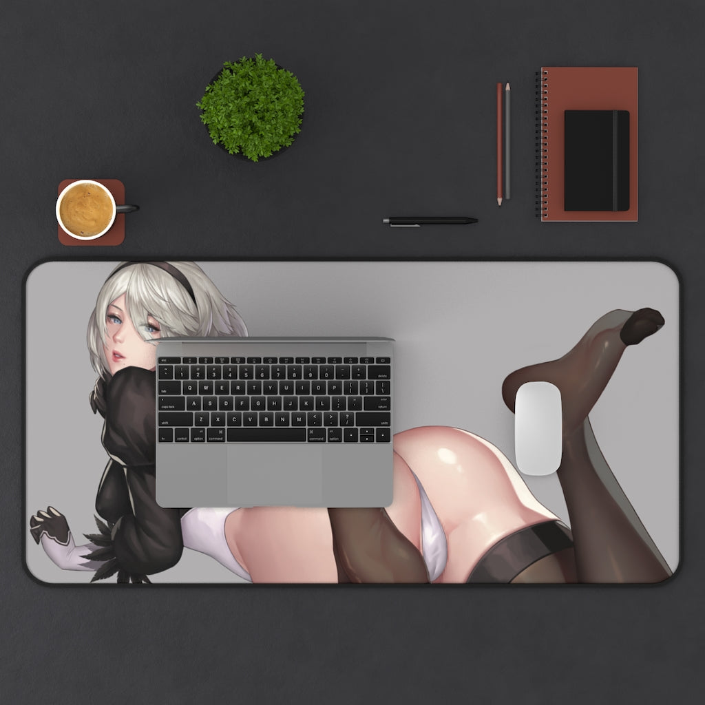 Perfect Butt 2B Nier Automata Desk Mat - Non Slip Mousepad