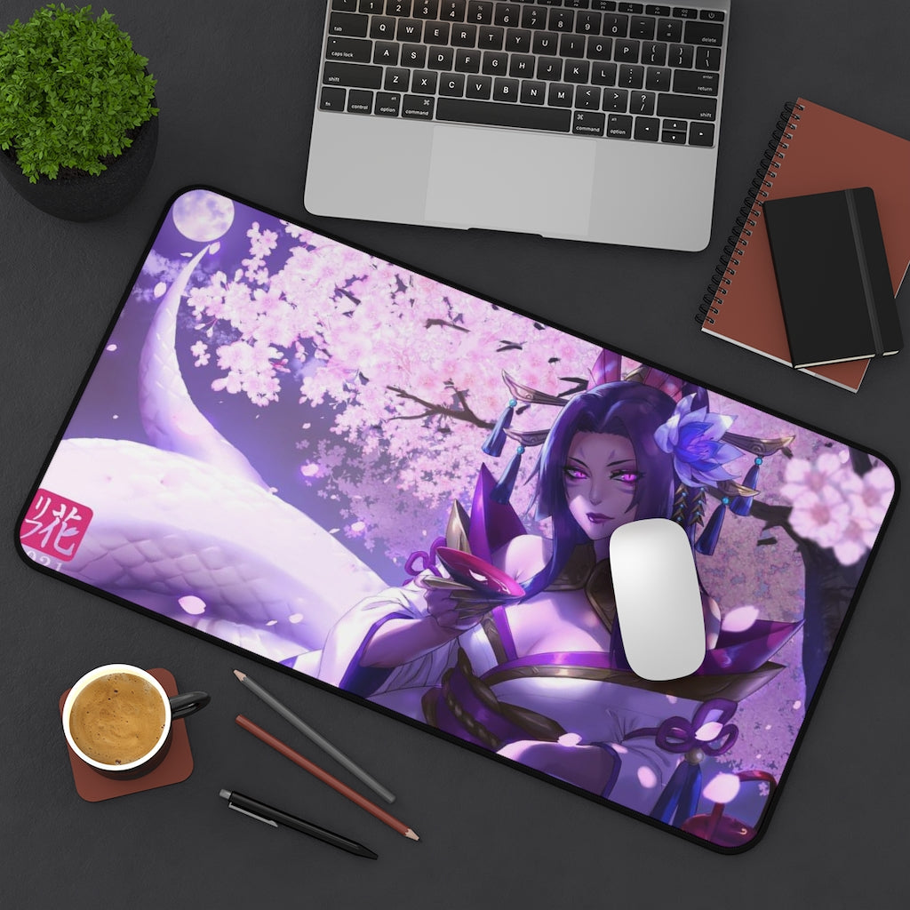 League of Legends Mousepad - Cassiopeia Large Gaming Desk Mat - Lol Desk Pad