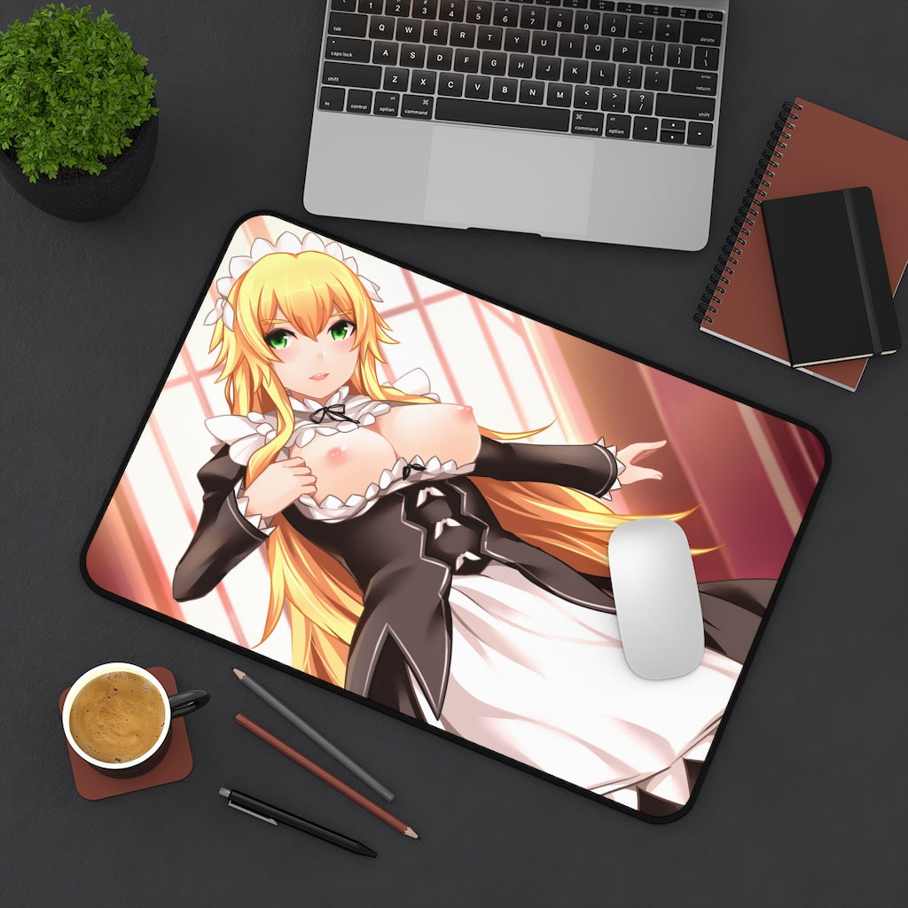 Re Zero Sexy Mousepad - Frederica Nude Tits Anime Desk Mat - Ecchi Playmat