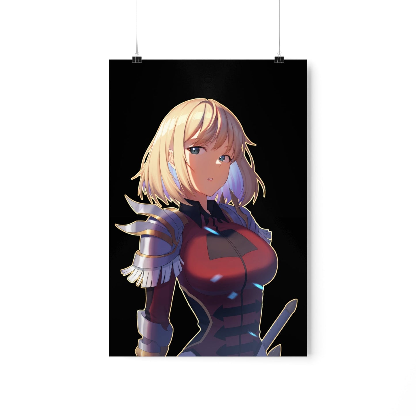 Solo Leveling Poster - Premium Matte Vertical Poster - Cha Hae In Anime Manga Poster