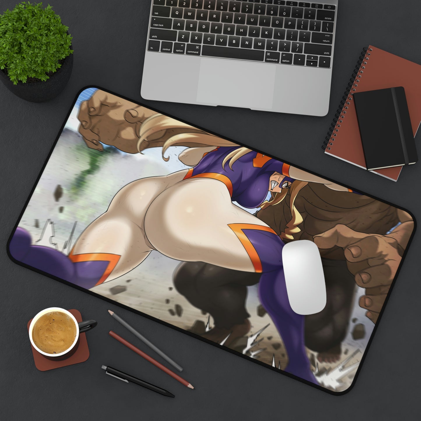 My Hero Academia Sexy Mousepad - Thick Butt Mt Lady Large XXL Desk Mat - Ecchi Desk Pad