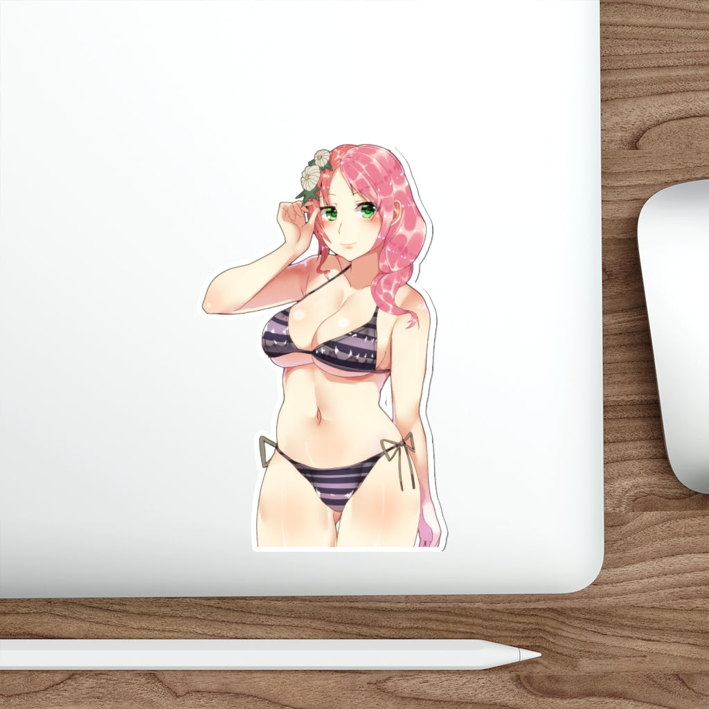 Tekken Alisa Boskonovich Sexy Bikini Waterproof Sticker - Ecchi Vinyl Decal