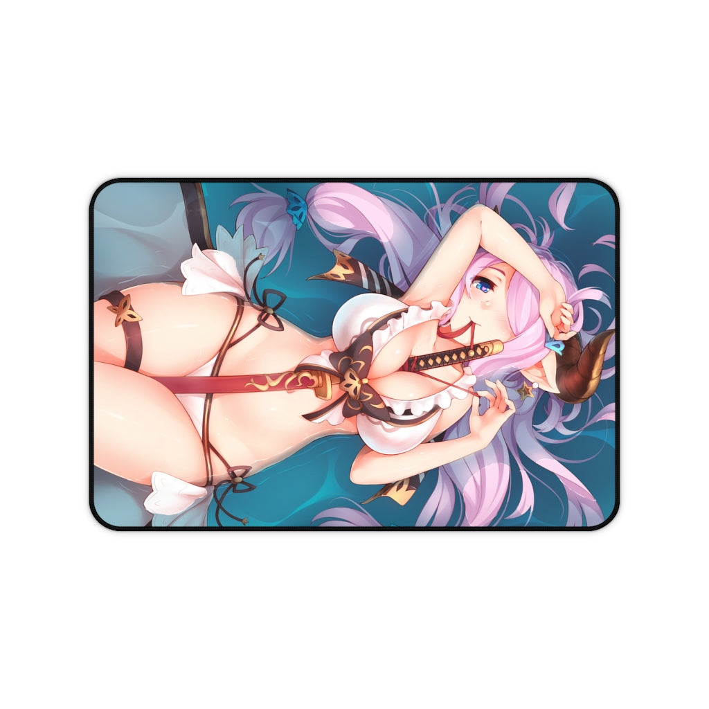 Sexy Narmaya Granblue Fantasy Desk Mat - Non Slip Gaming Mousepad