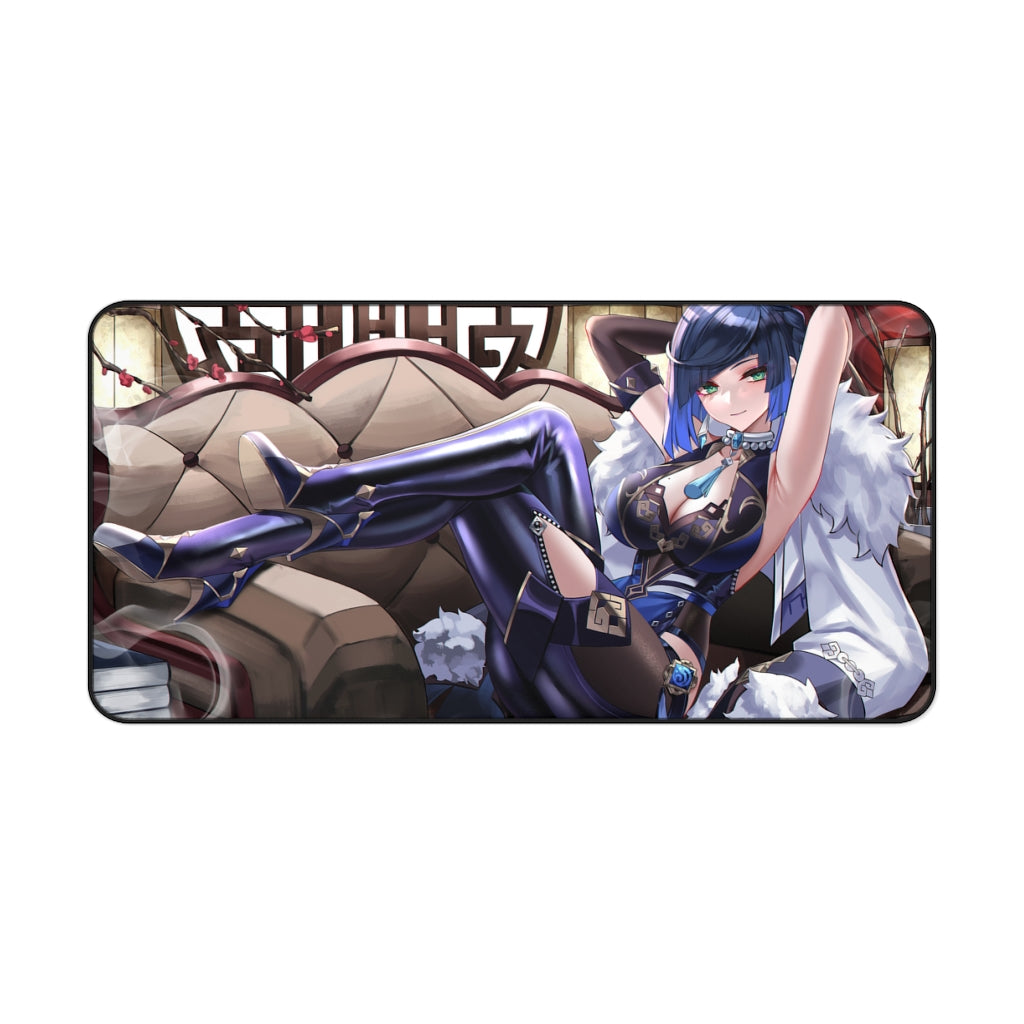 Genshin Impact Sexy Yelan Desk Mat - Non Slip Mousepad