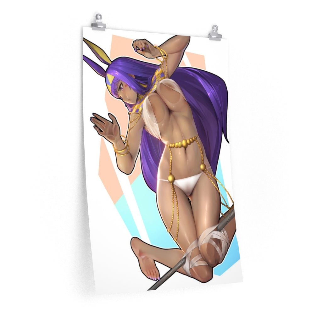 Nitocris Fate Grand Order Hentai Boobs Press Poster - Lewd Premium Matte Vertical Poster - Adult Wall Art