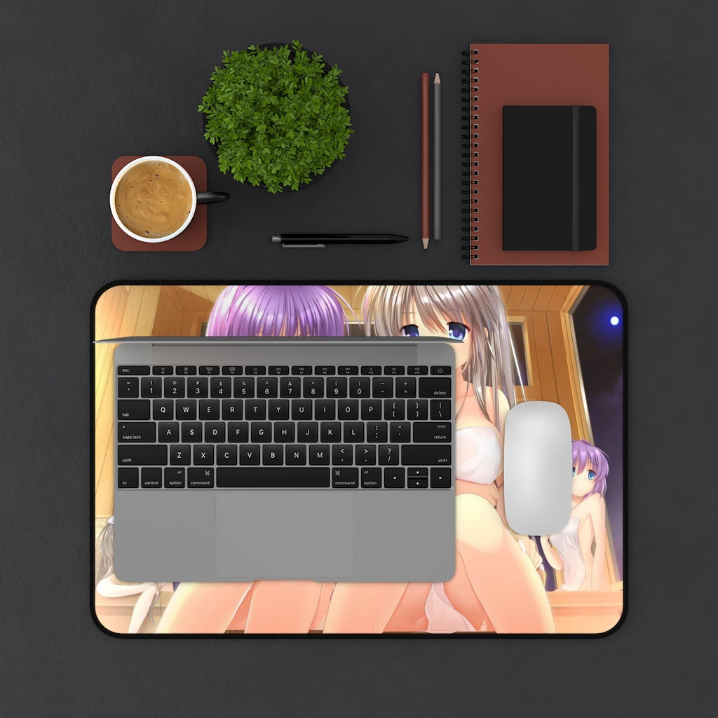 Clannad Sexy Mousepad - Onsen Anime Desk Mat - Ecchi Playmat