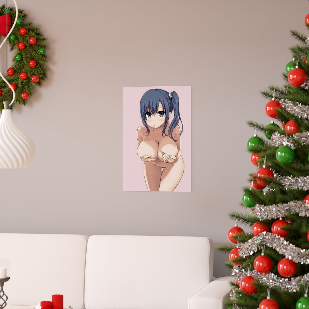 Nude Imai Midori Shirobako Ecchi Poster - Lewd Premium Matte Vertical Poster - Adult Wall Art