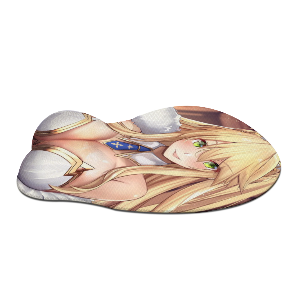 Sexy Anime Oppai Mousepad with Wrist Support Silicone Mouse Pad 21